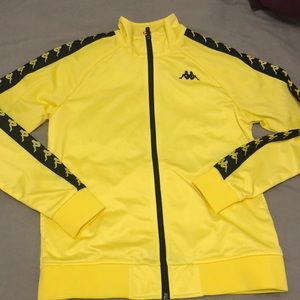Kappa yellow zip up small